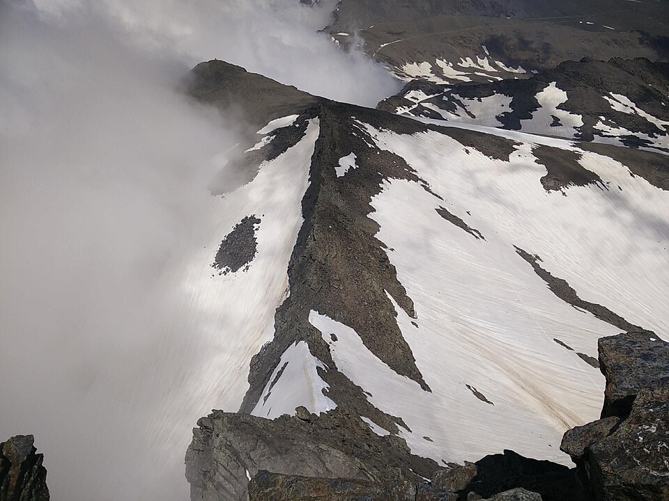 Mulhacén seen from Veleta, Spain