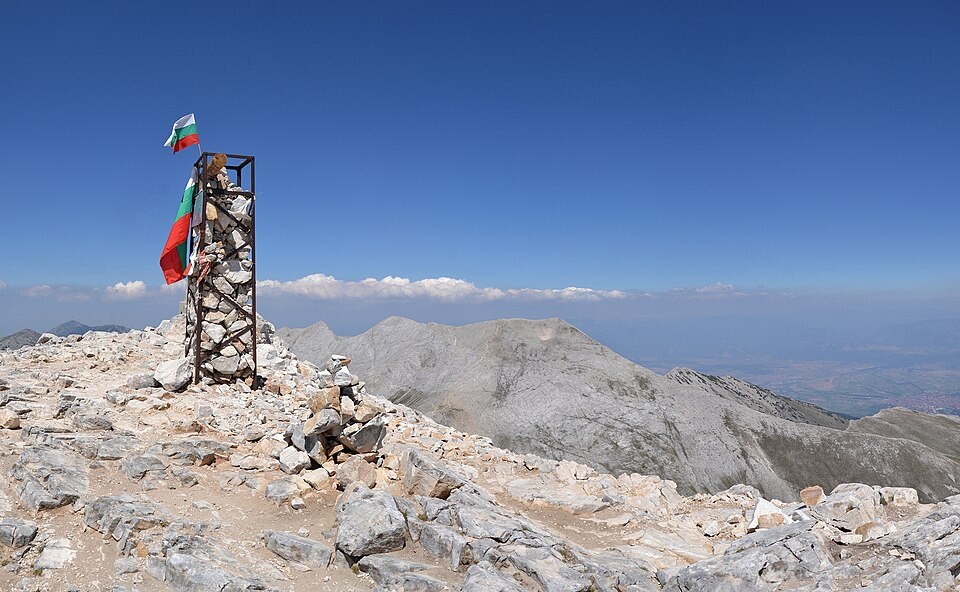 Vihren peak in the Pirin mountains, Bulgaria